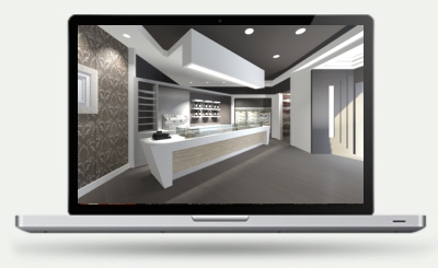 progetto 3d arredamento